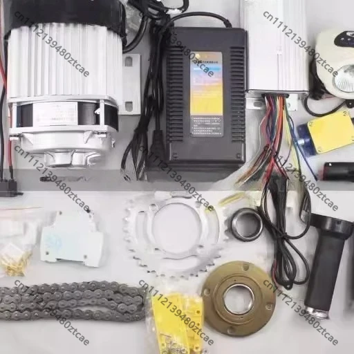 48V 500W 750W Brushless Motor Kit Electric Tricycle Conversion Complete Modification Parts