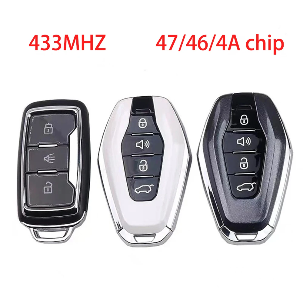 Original Car Keyless Remote Key for Chery Jetour X70 X90 Plus X95 X70 Plus Cowin X3 X5 K60 Karry Soueast DX8 DX8S Car Smart Key