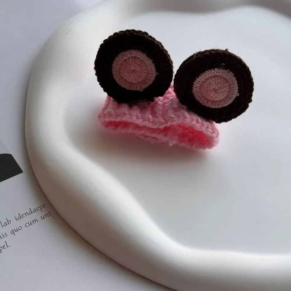 Nova moda chapéu de malha doce cor bonito casual wear chapéu mini animal boneca chapéu para 10 15 15cm algodão bonecas