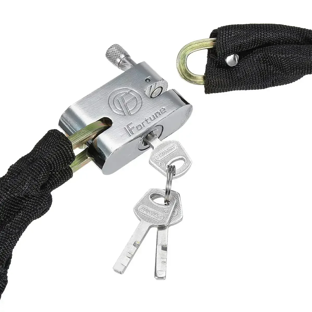 

65cm for Motorcycle Bike Scooter Motorcycle Chain Lock Pad Motorbike Bicycle Lock Security Anti-Theft Outdoor Reinforced Locks