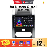 Junsun Wireless CarPlay Android Auto Car Radio for Nissan x trail t31 2008 2009 2010 2011 2012 RDS GPS 4G WIFI