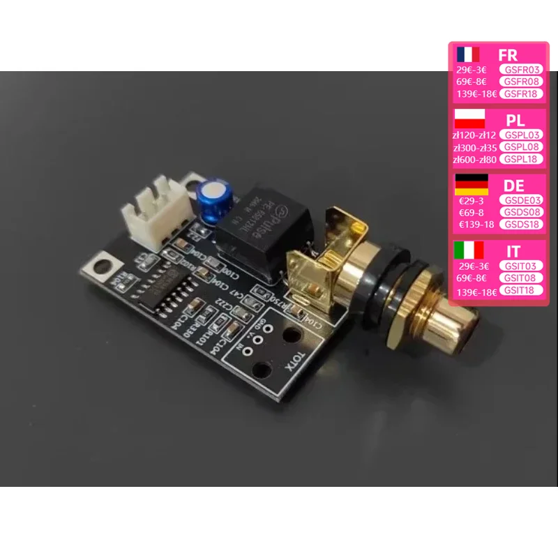 Nvarcher CD player coaxial fiber output board suitable for   LD  computer