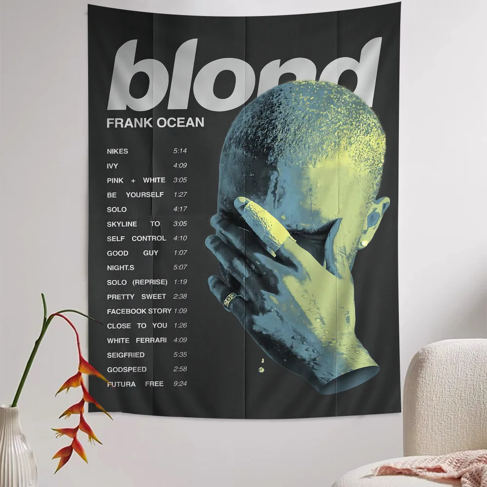 F-Frank Blonde Oceans Anime Tapestry Wall Hanging Decoration Household Wall Hanging Home Decor