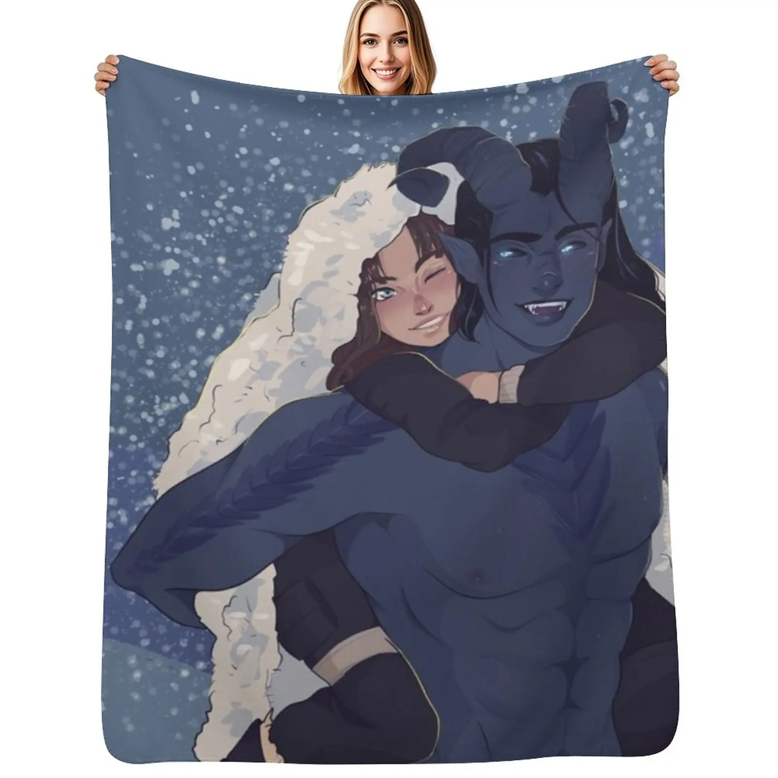 Ice Planet Barbarians Throw Blanket halloween Sofa Throw Softest Picnic Soft Beds anime Blankets