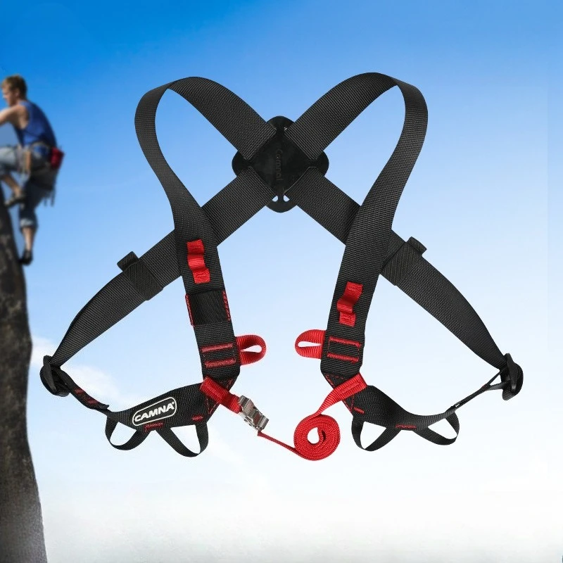

New SRT Shoulder & Chest Harness, Chest‑Style Fixation Strap for Caving, Rope Rescue, Outdoor Rock & Ice Climbing
