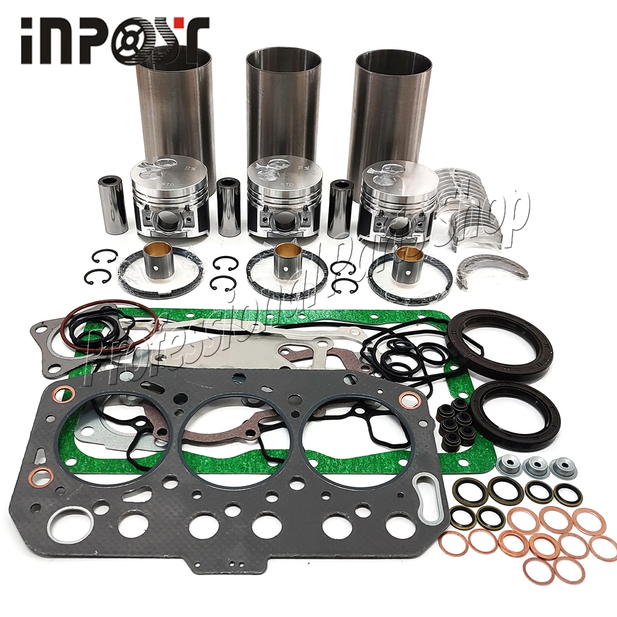 

Overhaul Rebuild Kit For Yanmar 370 Thermo King TK3.70 TK370 Engine