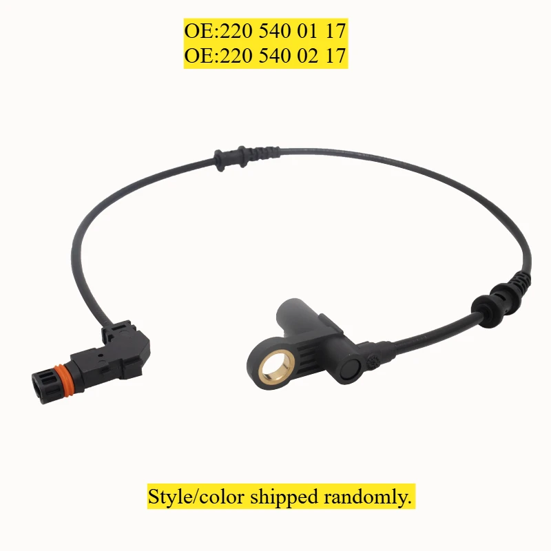 Front Left Right ABS Speed Sensor for Mercedes-Benz W220 CL55 AMG S430 CL500 CL600 S350 S500 S55 AMG, 2205400117, 2205400217