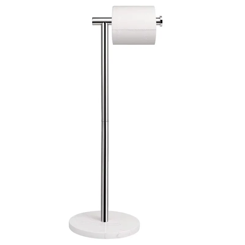 

Black Silver Gold Marble Stainless Steel Bathroom Towel Rack
