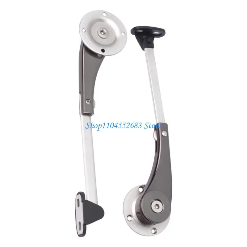 Y6GD Easy installs Hydraulic Lift Support Quiet Closing Furniture Hinge Upward Door Folding Hinges For Overhead Wardrobe Door