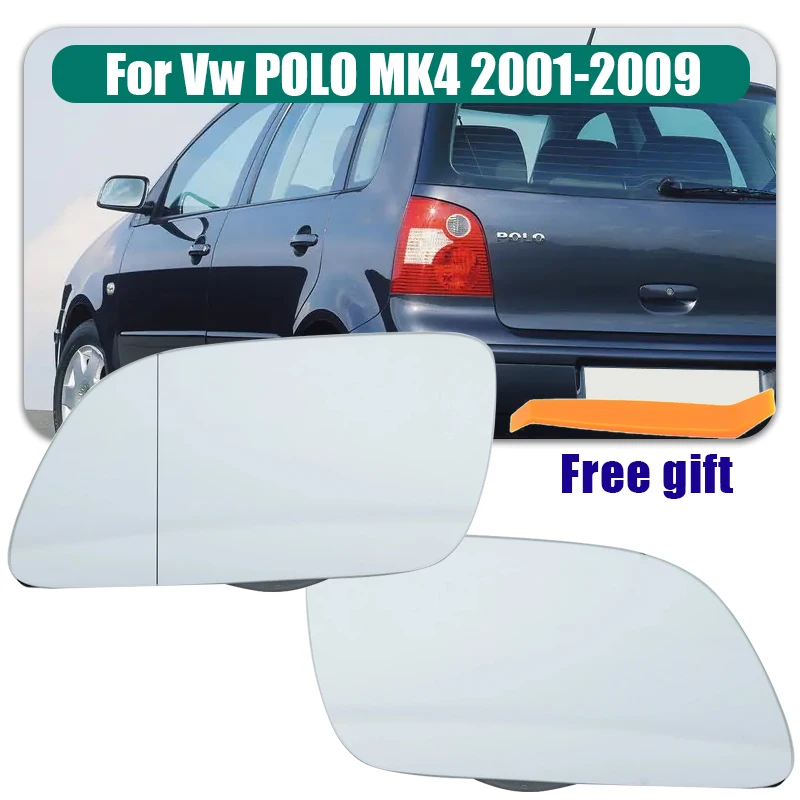 

Зеркала заднего вида с подогревом, левое и правое, для VW POLO MK4 2001-2009 годов выпуска.