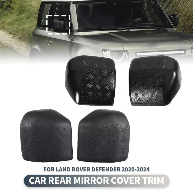 

Накладка на внешнее зеркало заднего вида автомобиля для Land Rover Defender 90 110 130 2020 2021 2022 2023 2024, аксессуары