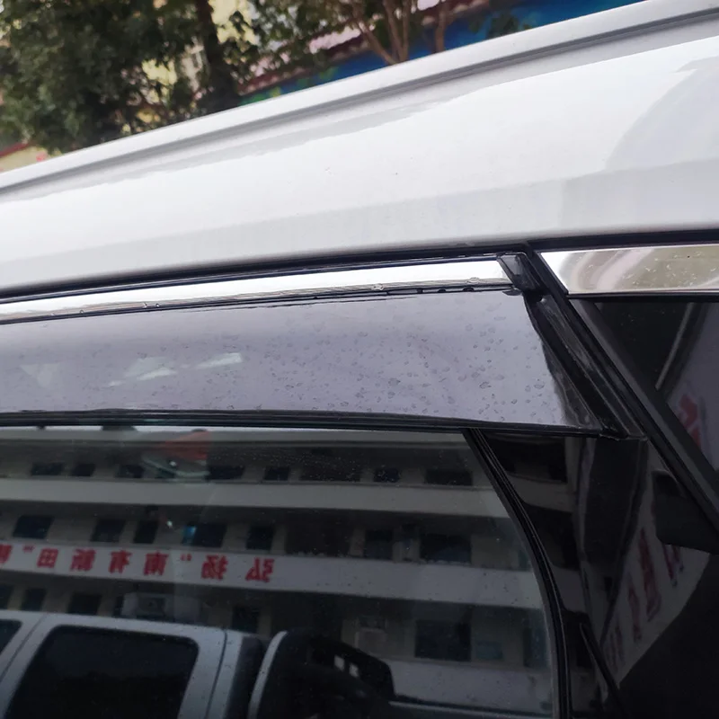 For Changan CS55 Plus 2022 window visor car rain shield deflectors awning trim cover exterior car-styling accessories parts