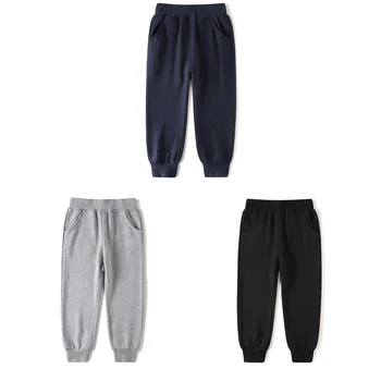 Kids Spring Autumn Sports Pants Boys Girls Light Casual Trousers Teenagers Daily Outfits Children Breathable Loose Bottoms