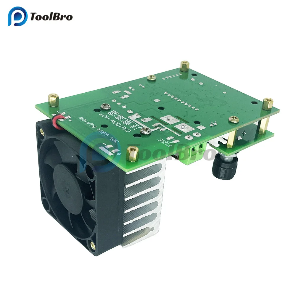 Imagem -06 - Testadores Eletrônicos de Bateria de Lítio Monitor de Capacidade Placa Medidor de Alimentação 60w 9.99a 30v dc Novo