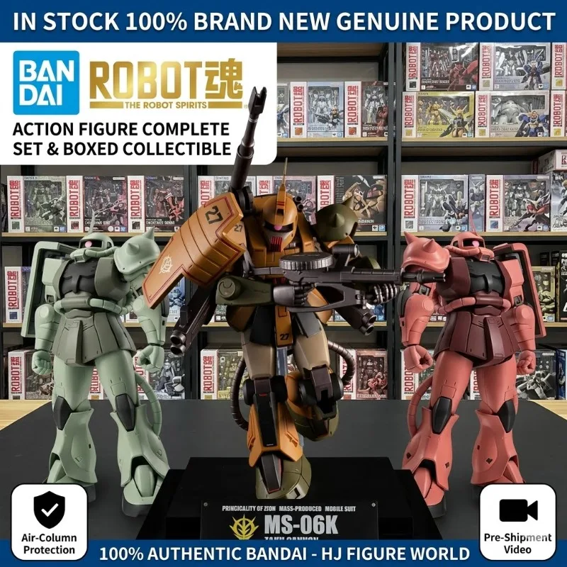 

MS-06D Zaku Desert Type Robot Spirits SIDE MS ver. A.N.I.M.E. Mobile Suit Gundam MS Museum Exclusive Action Figure Model Toy