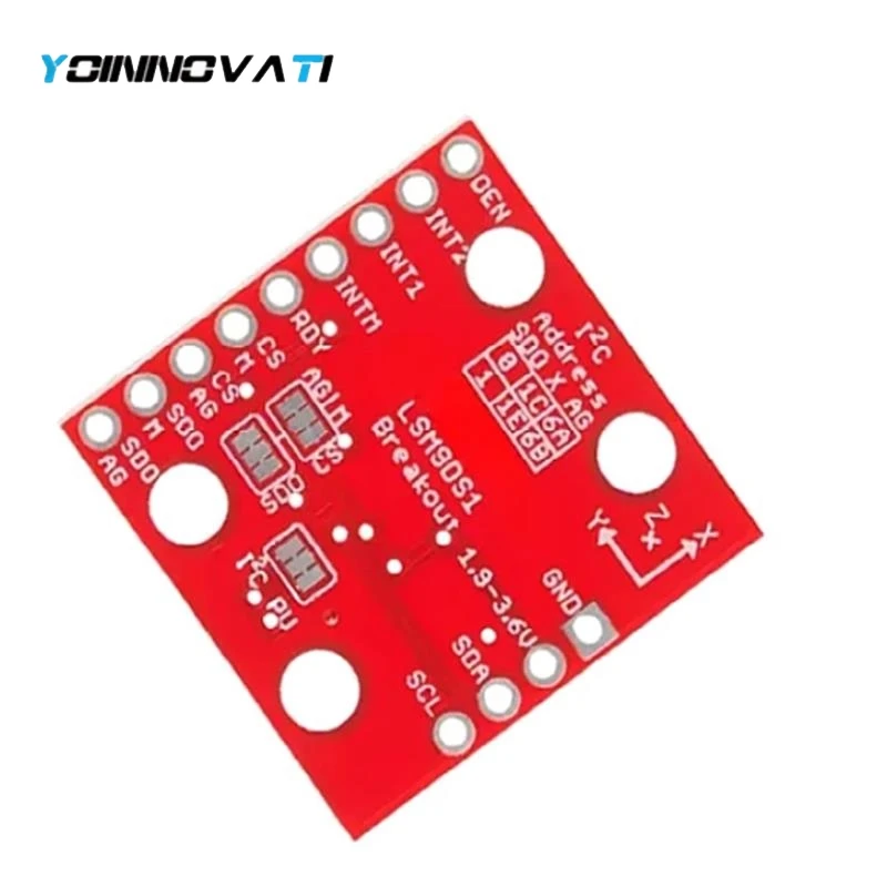 1PCS LSM9DS1 9-Shaft Sensory Module High Accuracy Accelerometer Gyroscope Electronic For Electronics Projects