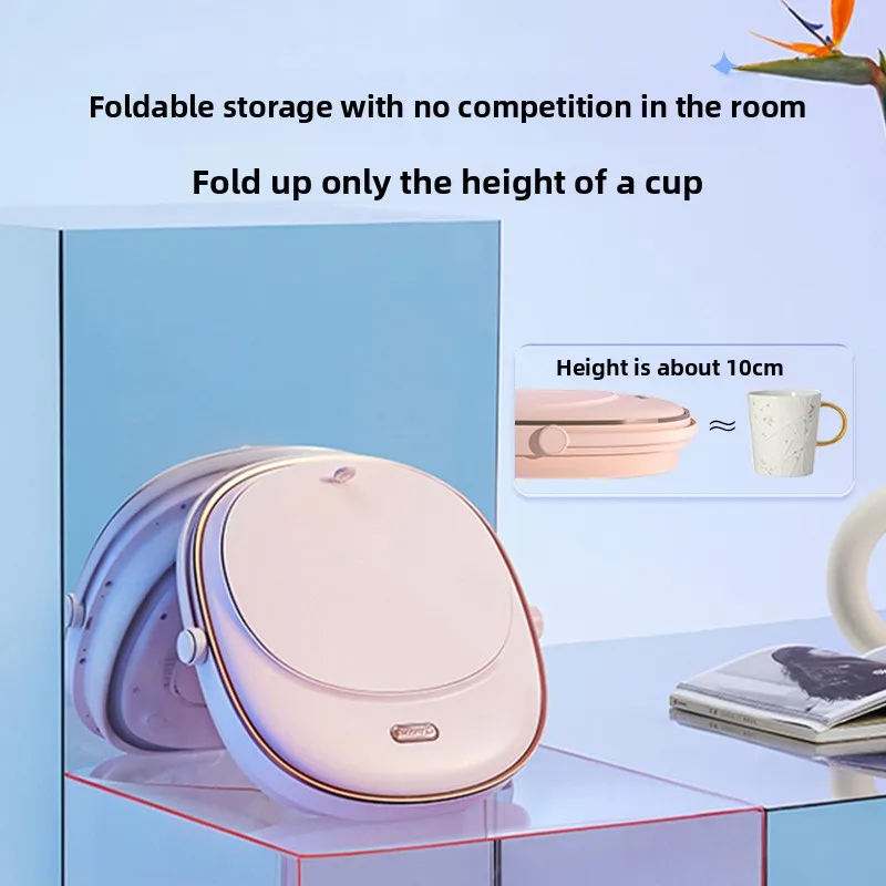 Household Fully Automatic Pedicure Spa Foot Bath Foldable Footbath Machine Massage Bucket Constant Temperature Heated Bath Foot