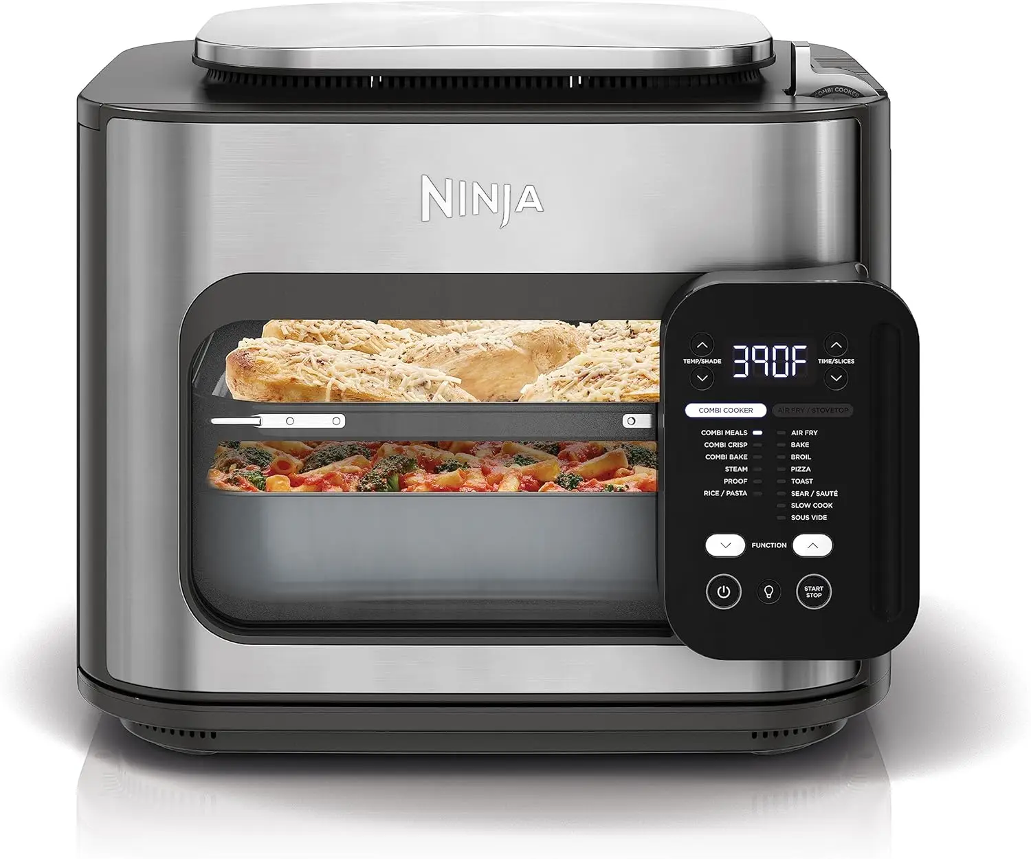 Ninja Combo All-in-1 Multicooker, Forno e Fritadeira a Ar, Refeições Completas em 15 Mins, 14 em 1 Funções