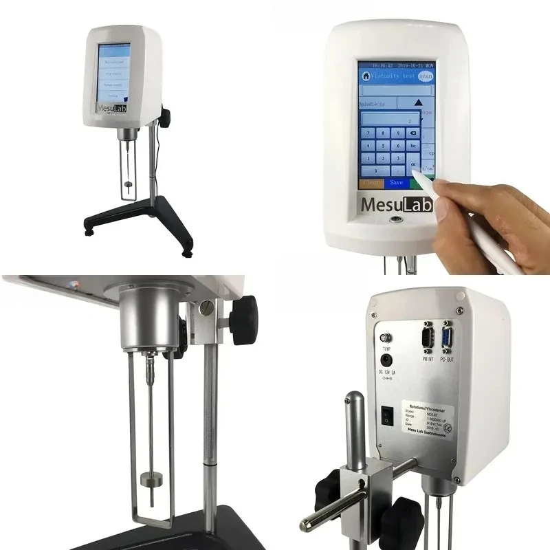 MesuLab ME-SNB-2T Glue High Viscosity Meter Paint Food Oil Viscosimeter Laboratory Rotational Viscosity Tester Viscometer