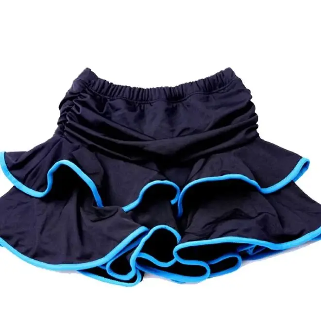 

New Girls Latin Dance Skirt Ballroom Samba Chacha Dancing Dress Culottes for Kids Performance Show Skirt Dancewear