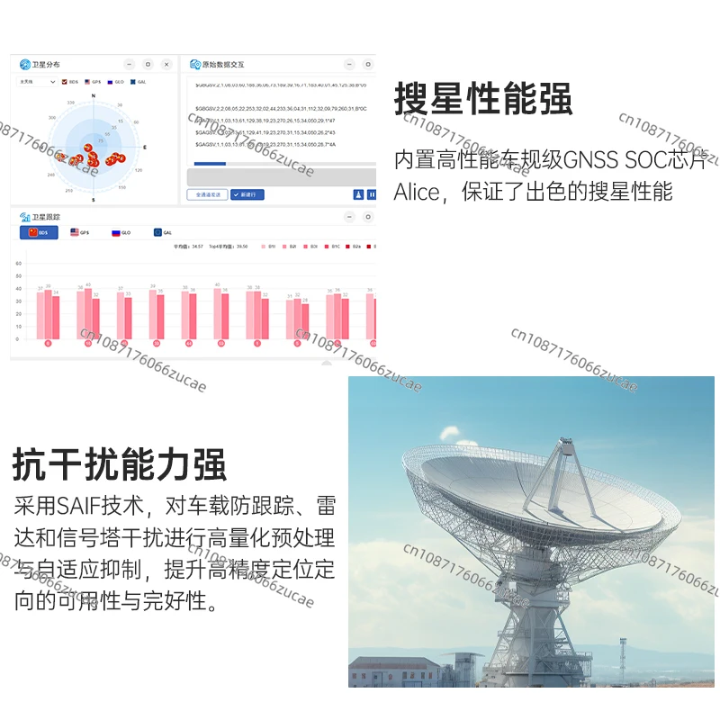 RTK Module High Precision Centimeter Differential Full System Full Frequency Gps Gnss Positioning Beiyun M Series