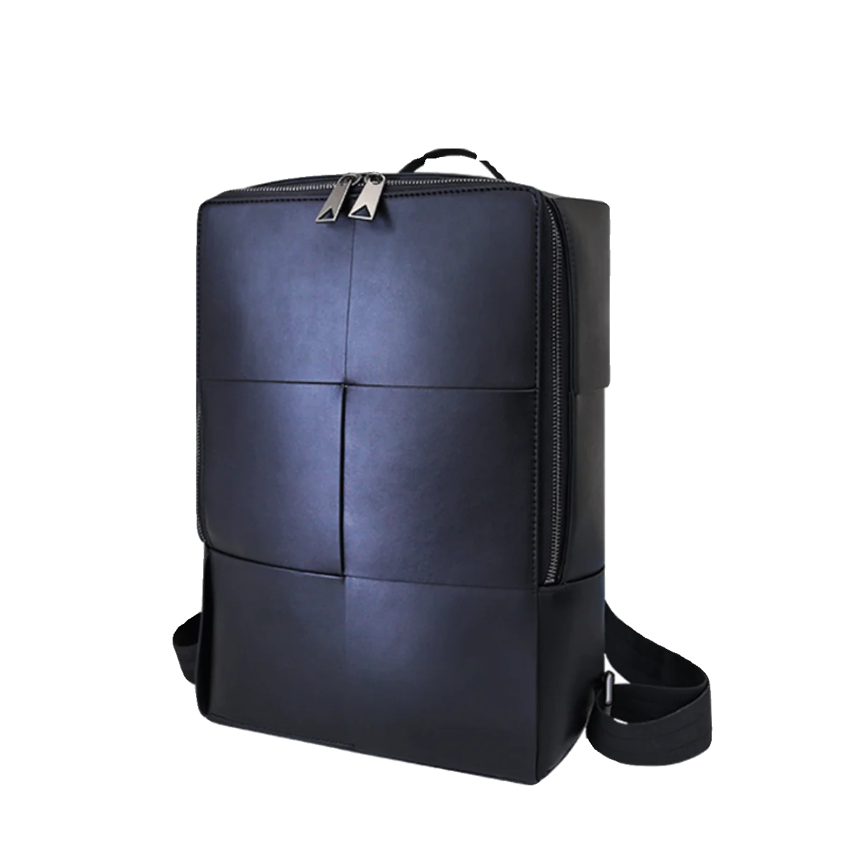 

Faionable Large Capaci Leather Woven Busin Casual Travel Bapa Men's Double oulder Bag Sli Bapa for Youth