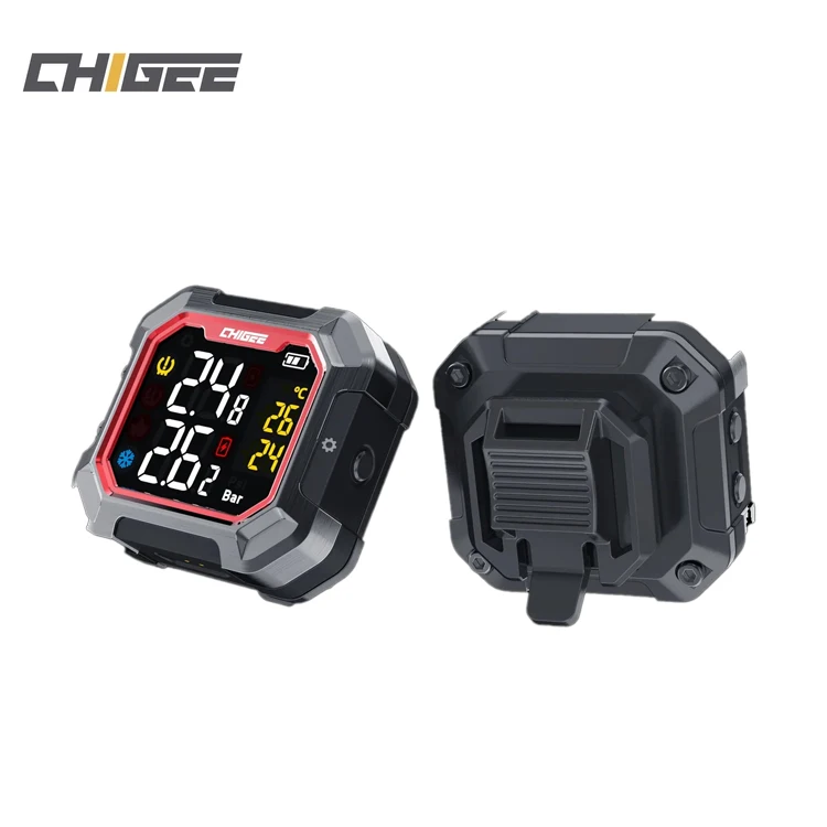 CHIGEE  600mah Super Long Work Tire Pressure Monitoring Tpms Motorcycle  System Sensor