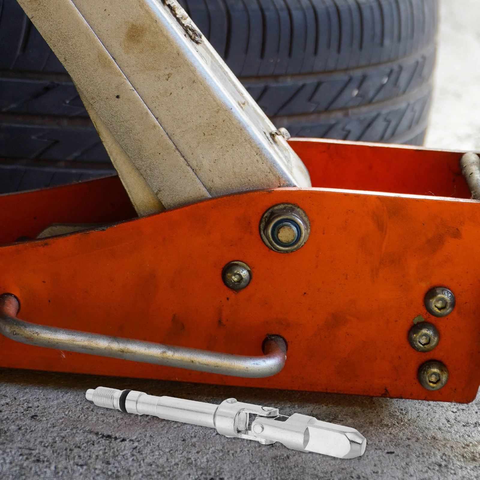 

Horizontal Deflate Universal Joint Pressure Relief Shaft Drop Switch Hydraulic Jack Repair Gear Silver For Floor Jack