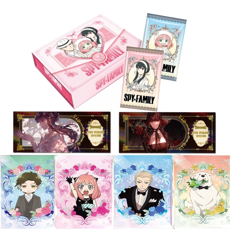 

Official Genuine SPY × FAMILY Anime Theme Series Game Collection Card Cartoon Peripheral Festival Toy Card Gift Original Box