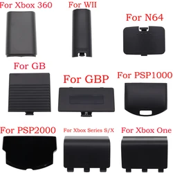 GB GBA GBC Wii 배터리 커버 뚜껑 도어 교체 PSP 1000 2000 N64 뒷문 케이스 Xbox One 시리즈 X S Xbox360