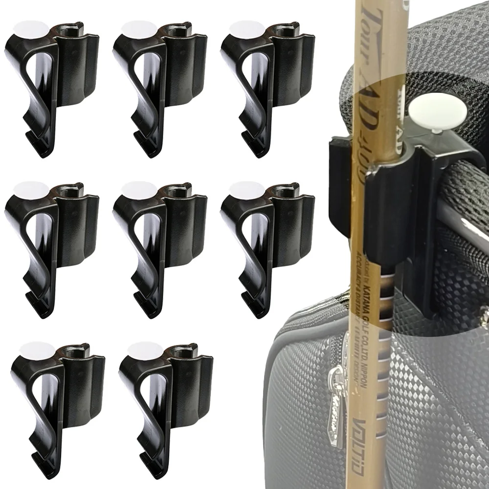 Golfclubtas Clips op Putter Klemhouder Organisator Waarde Duurzaam Plastic Zwart Putting Clip Golfaccessoires voor mannen en vrouwen