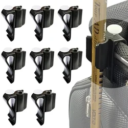 Clips para bolsas de palos de Golf, organizador de soporte de abrazadera de Putter, Clip de Putting negro de plástico duradero, accesorios de Golf para hombres y mujeres