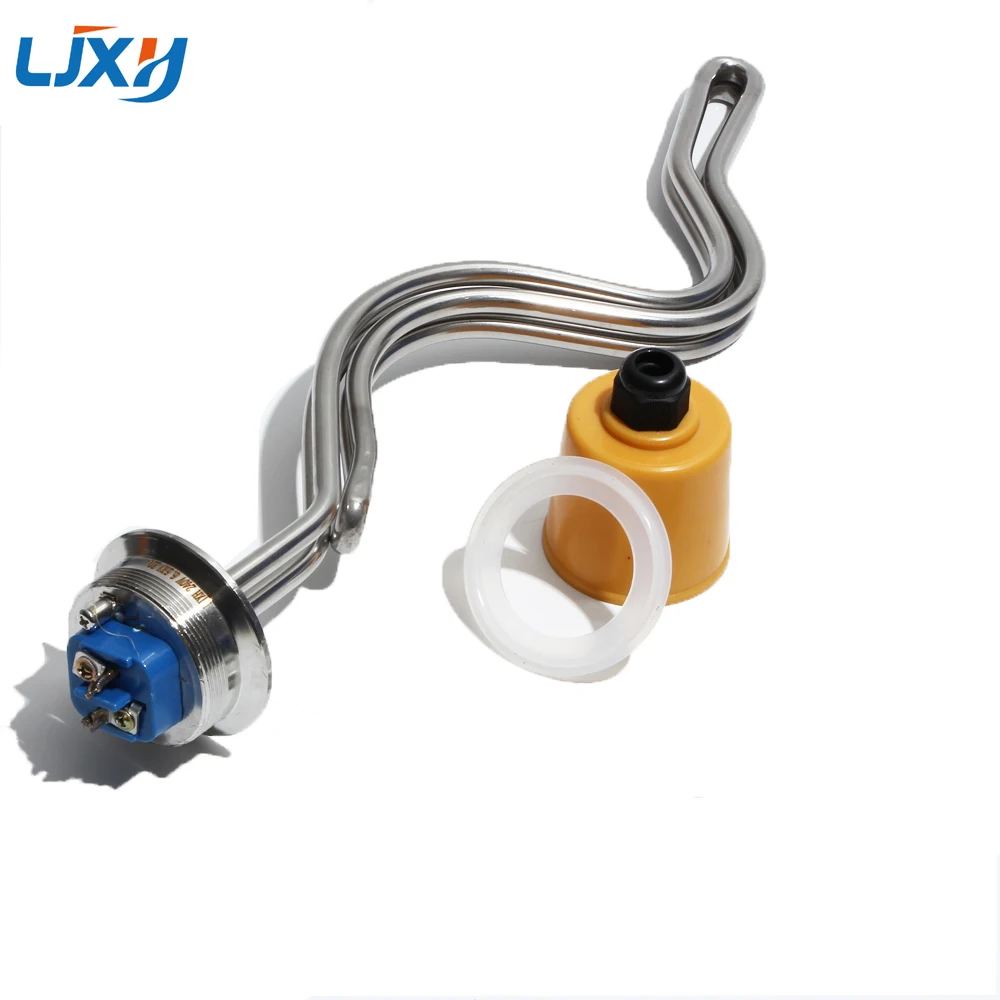 LJXH 2inch(64mm) Tri Clamp Immersion Heater Heating Element for Brewing/Distilling Equipment 240V 2.5KW3.5KW4.5KW5.5KW6.5KW