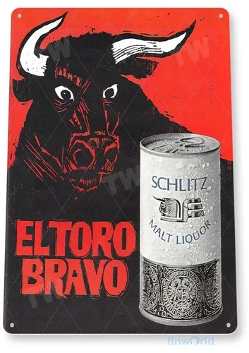 TIN SIGN Schlitz Liquor Beer Shop Bar Cave A163 --Tin Sign