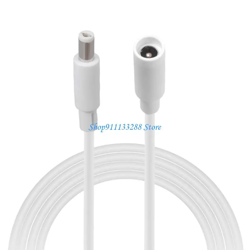 G88D Copper Cored 5 5x2 1mm Power Extension Cord For Office Routers Outdoor Lighting