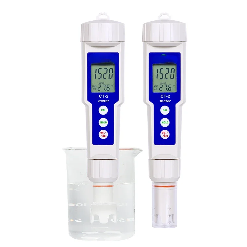 Portable EC water hardness tester CT-2 pen type conductivity tester TDS water quality testing pen