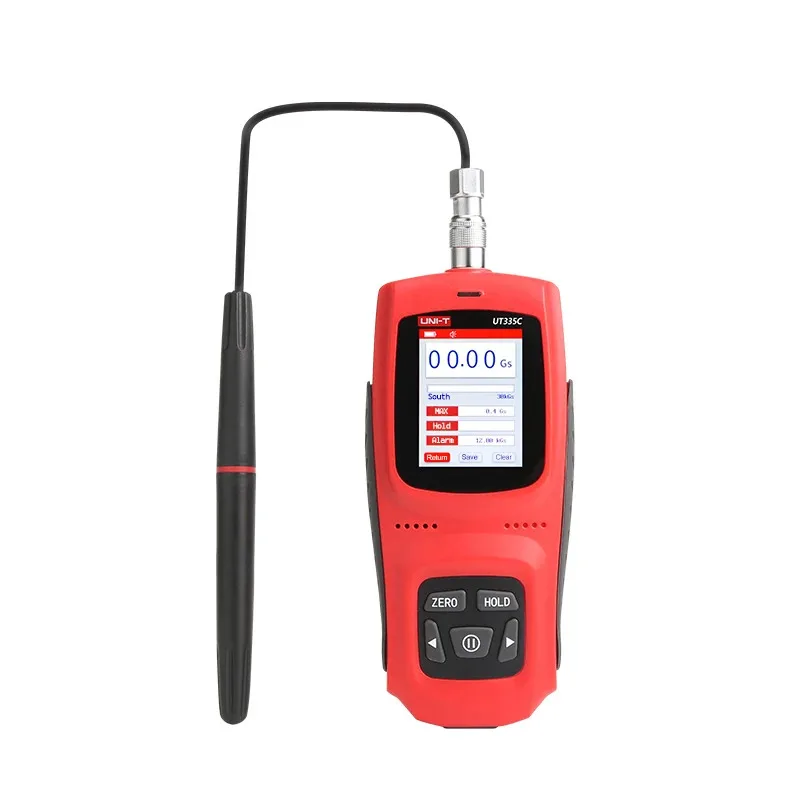 UNI-T UT335C Handheld Digital Gauss Meter 0-3000mT Automatic Manual Zeroing For Magnetic Field Detection