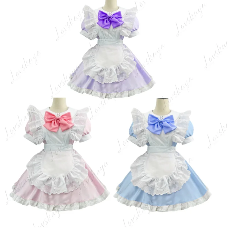 

Большой размер Волшебный маленький круглый костюм Ami Fire для косплея Ryouko Ami платье служанки для косплей событий