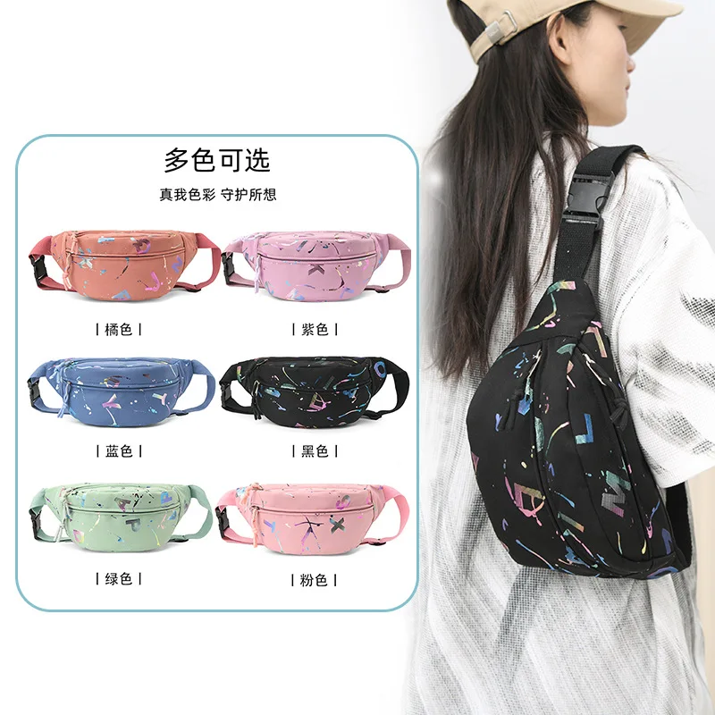 

2025 New Sweet Waist Bag Women Casual Versatile Crossbody Lightweight Travel Phone Fashion Purse