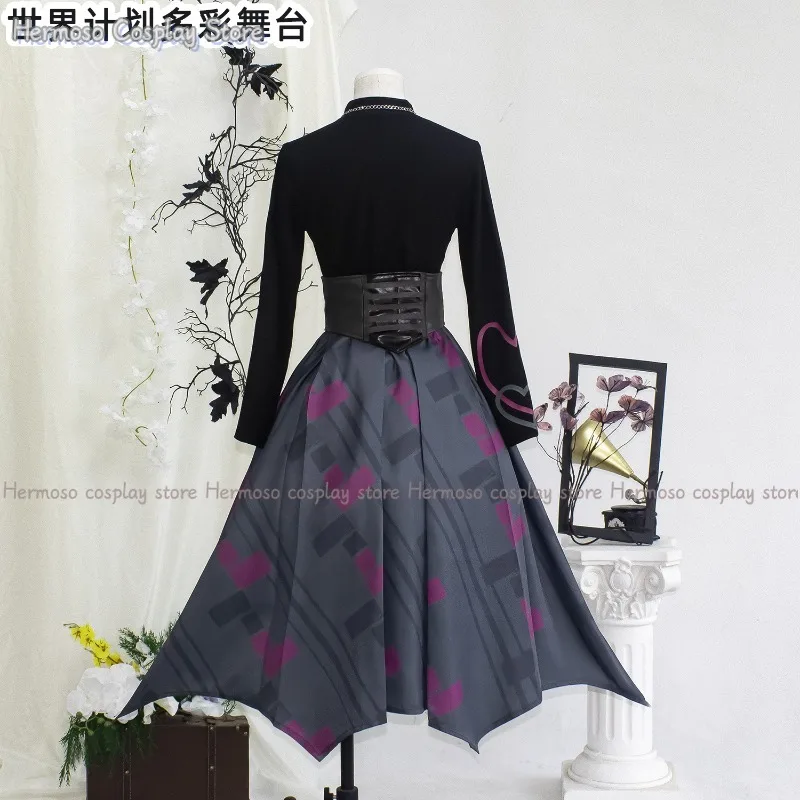 Asahina Mafuyu Cosplay Costume Uniform Wig Halloween Party Outfit for Women Men Carnival Props view 5