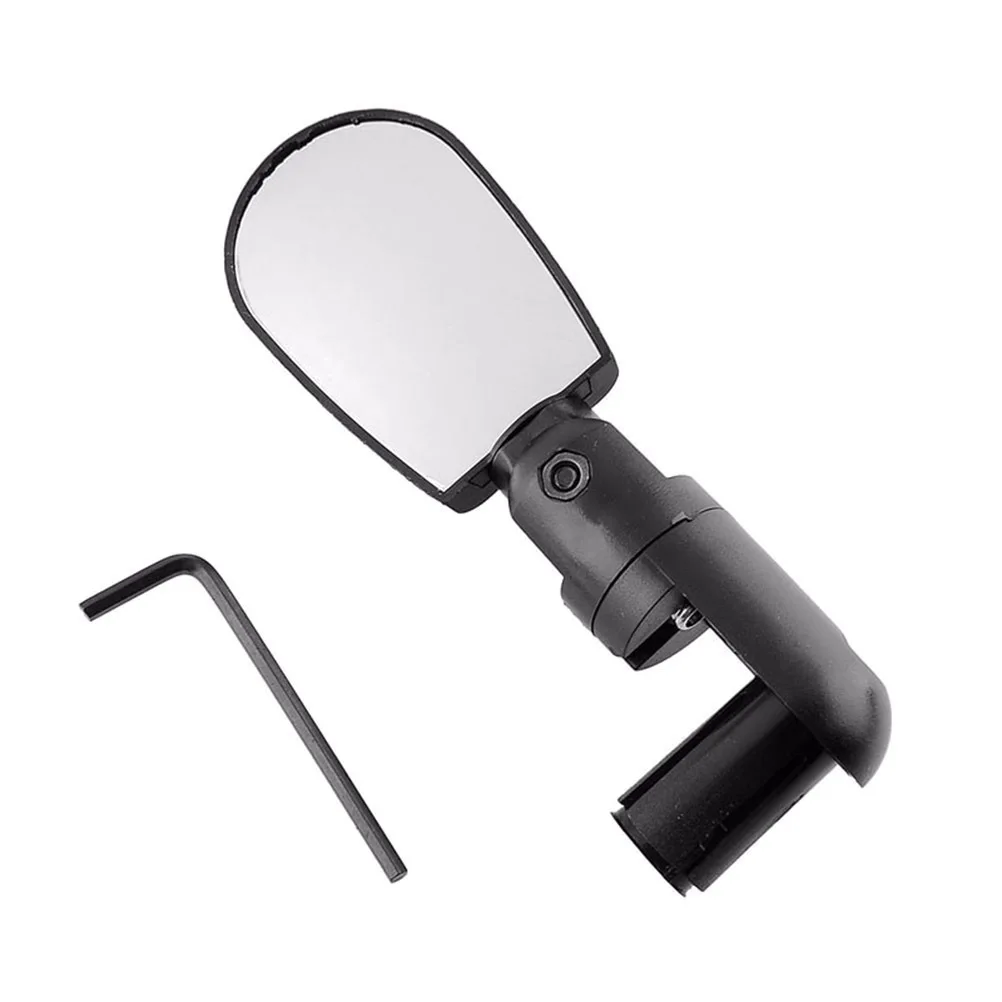Bike Handlebar Rear View Mirror Black 360 Degree Flexible Adjustable Wide Angle Universal Road Bike Mirrors