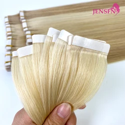 JENSFN cinta de alta calidad en extensiones de cabello cabello humano Remy 100% Remy Natural 16 