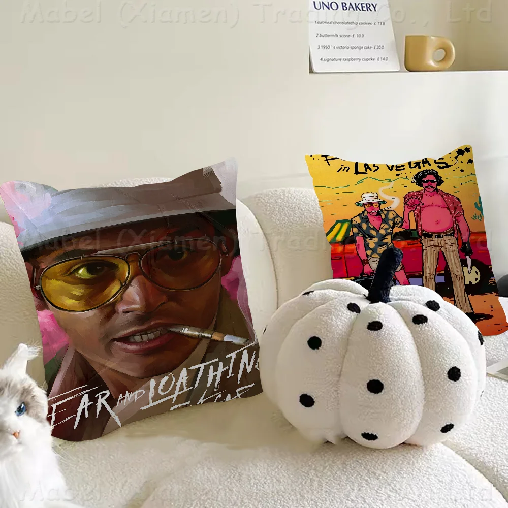 Movie Fear And Loathing In Las Vegas Pillow Cushion Cover Pillowcase Living Room Sofa Home Decor Customized