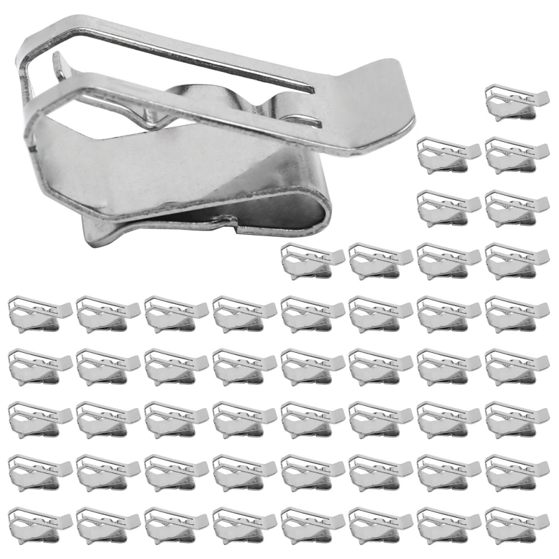 

50PCS Trailer Frame Wire Clips Trailer Wiring Clips Replace Parts for Auto Dropship