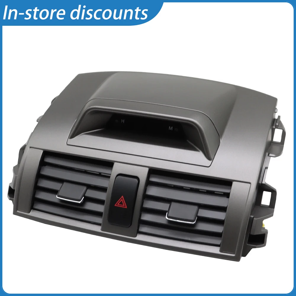 

Center Dashboard A/C Air Vent Panel with Clock for Toyota Corolla 2009-2013, High Quality OEM Replacement 55670-02340