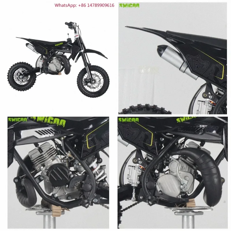 SocialRidingGroupRidingHigh-Performance 2-Stroke Air-Cooled 49cc 50ccEngine Pit Bikes Ultra-Lightweight & Low MaintenanceKidsMot