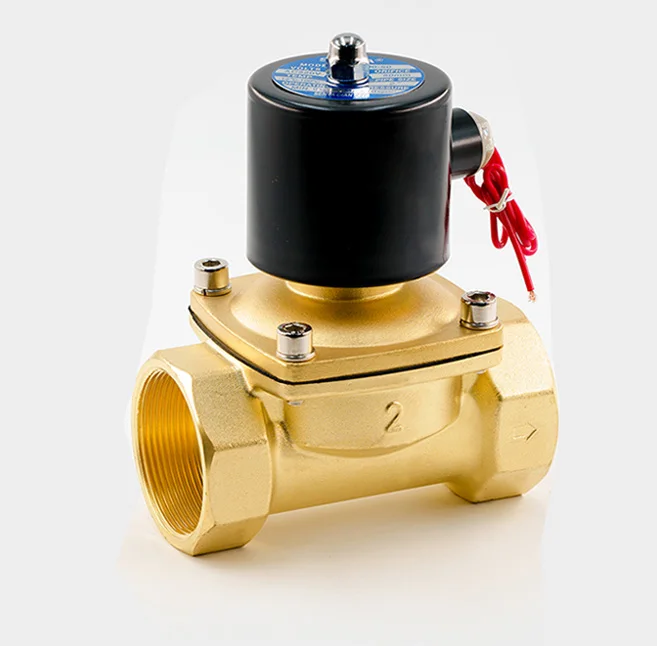 TKFM Normally Closed Water Air AC220V DC24V 12v 1/4 to 3inch Solenoid Control Valve