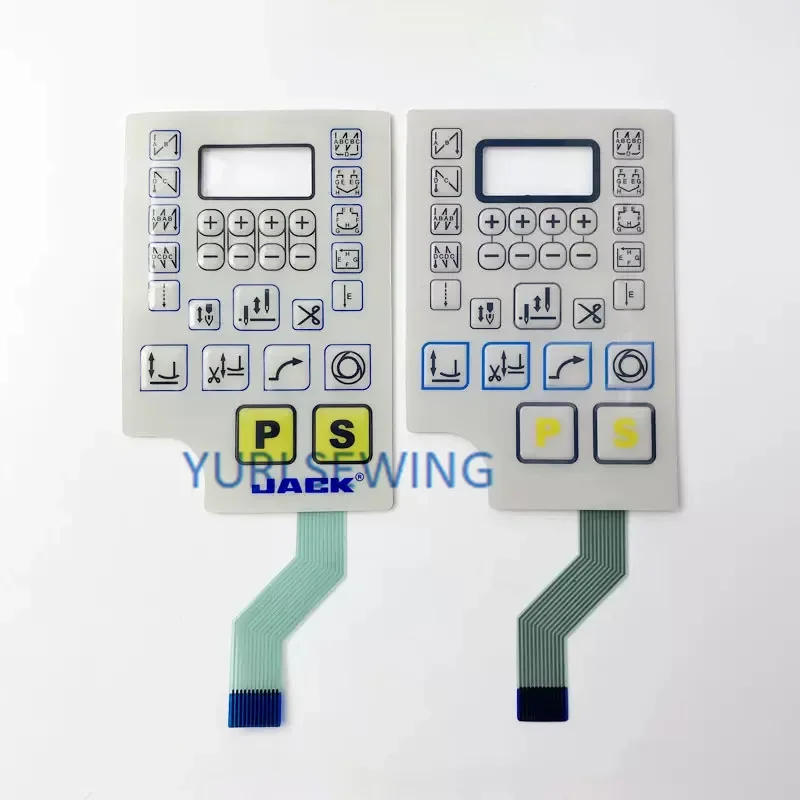 Qixing JACK display panel membrane operation keypad for lockstitch electronic control box industrial sewing machine accessories
