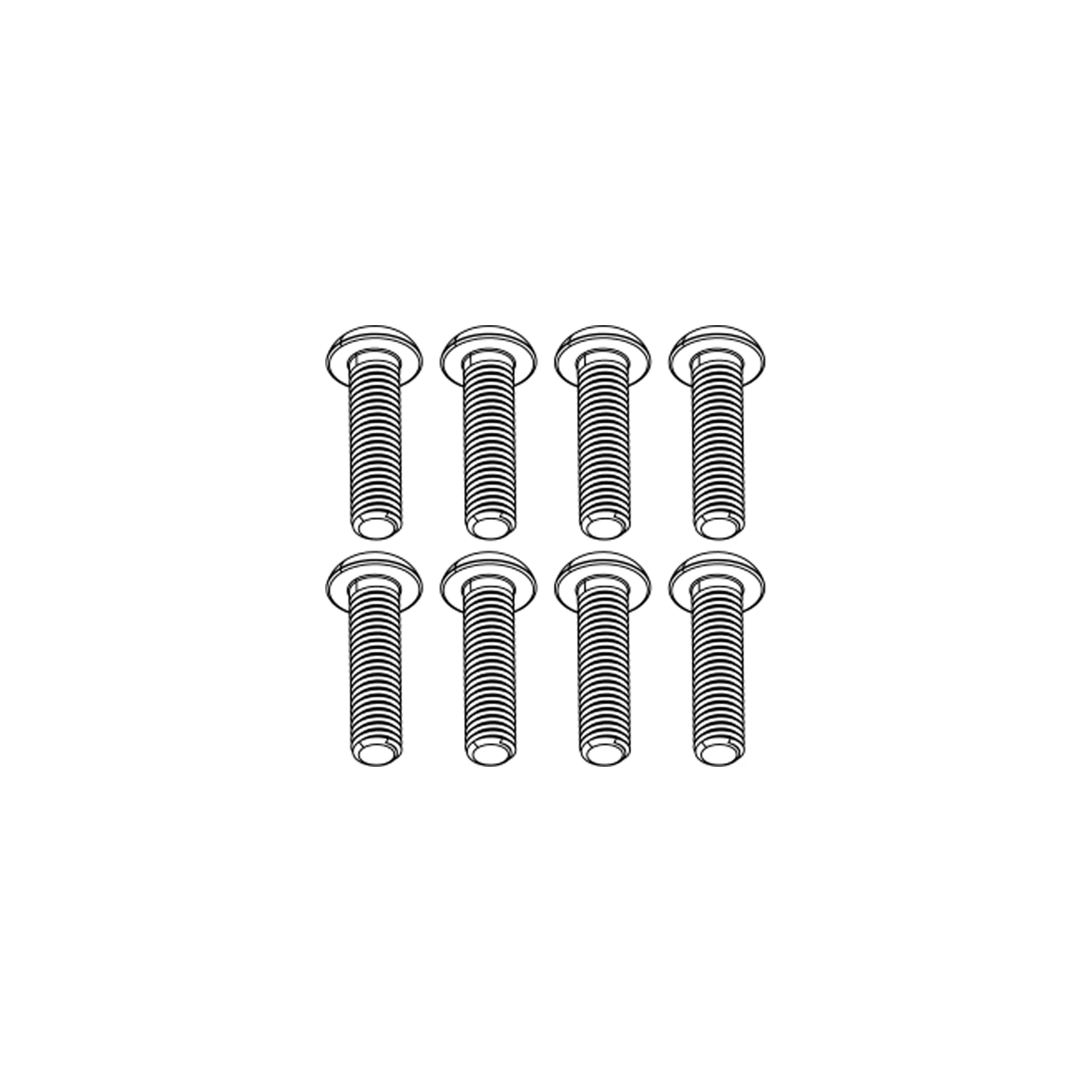 N517B-M06210 Button Head Hex Socket Cap Screw Bolt