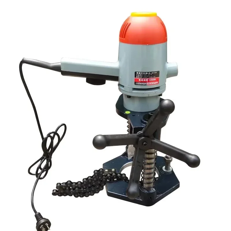 25-114mm Chain Hole Driller Machine for Galvanized Fire Pipe Hole Portable Drilling Cutting Hydraulic Hole Opener